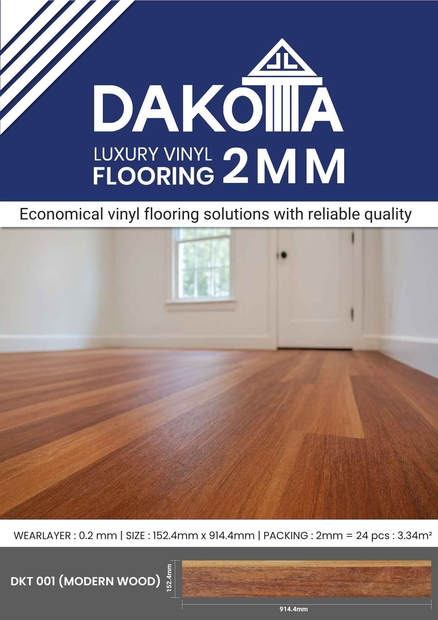 vinyl 2mm dakota