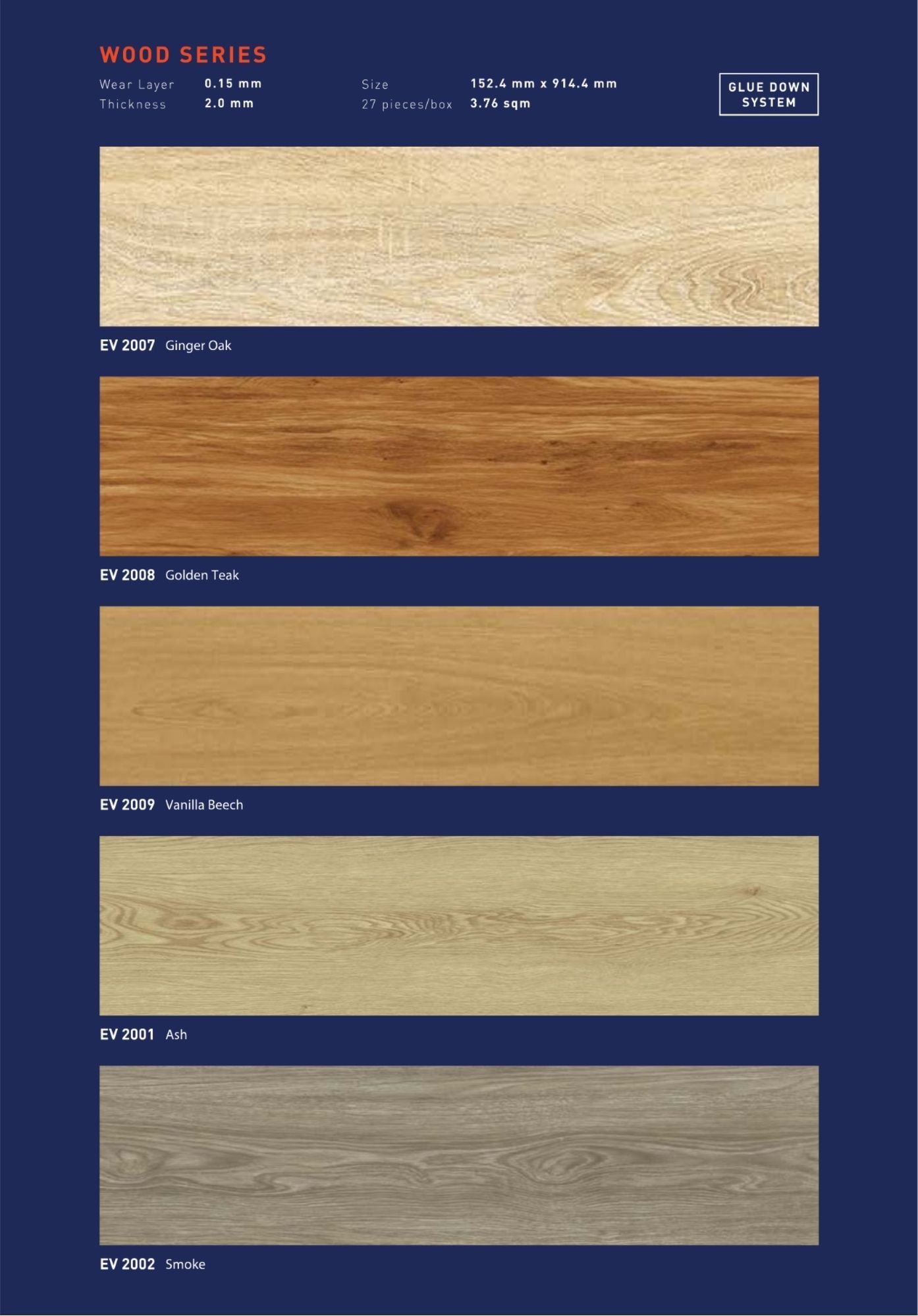 vinyl 2mm taco eco flooring