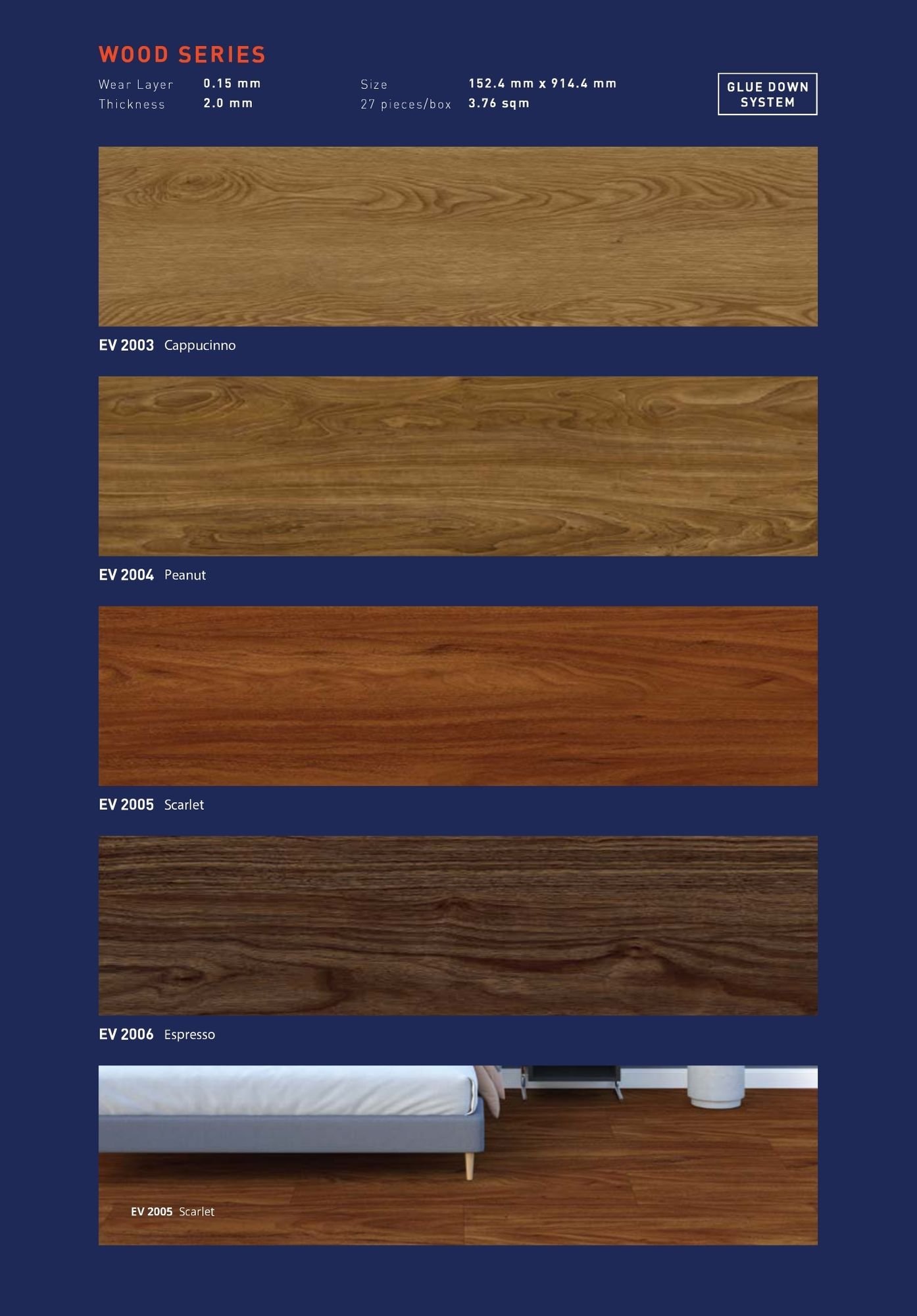 vinyl 2mm taco eco flooring
