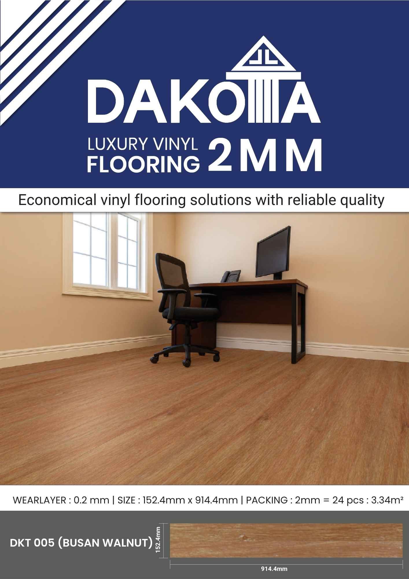 vinyl 2mm dakota
