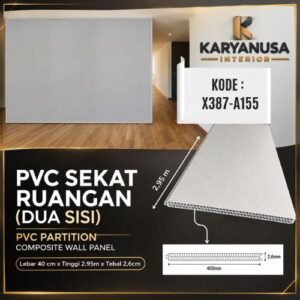 sekat pvc 1