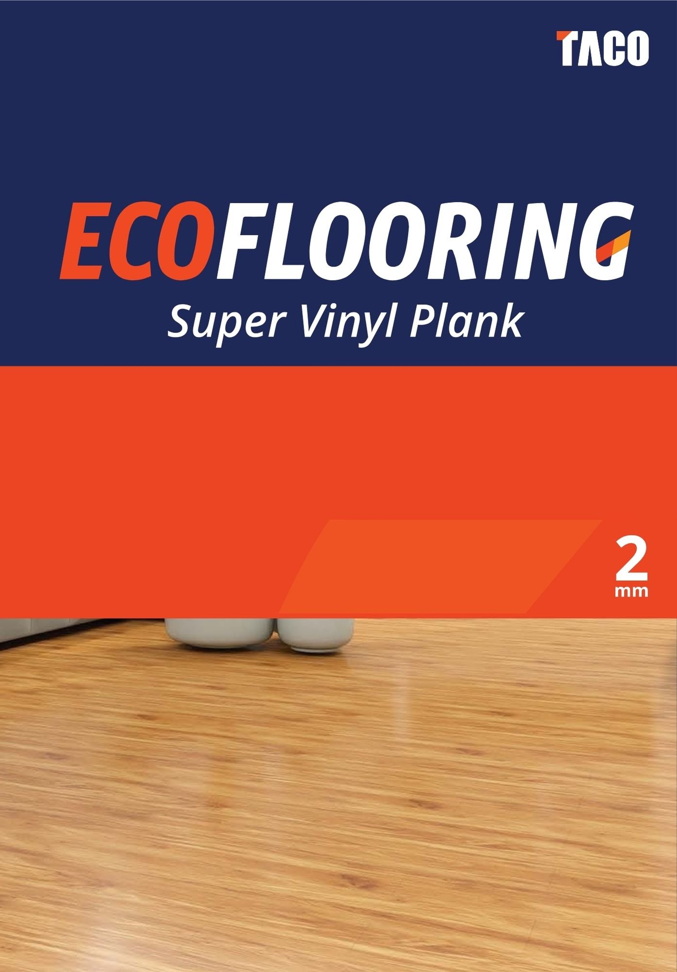 vinyl 2mm taco eco flooring